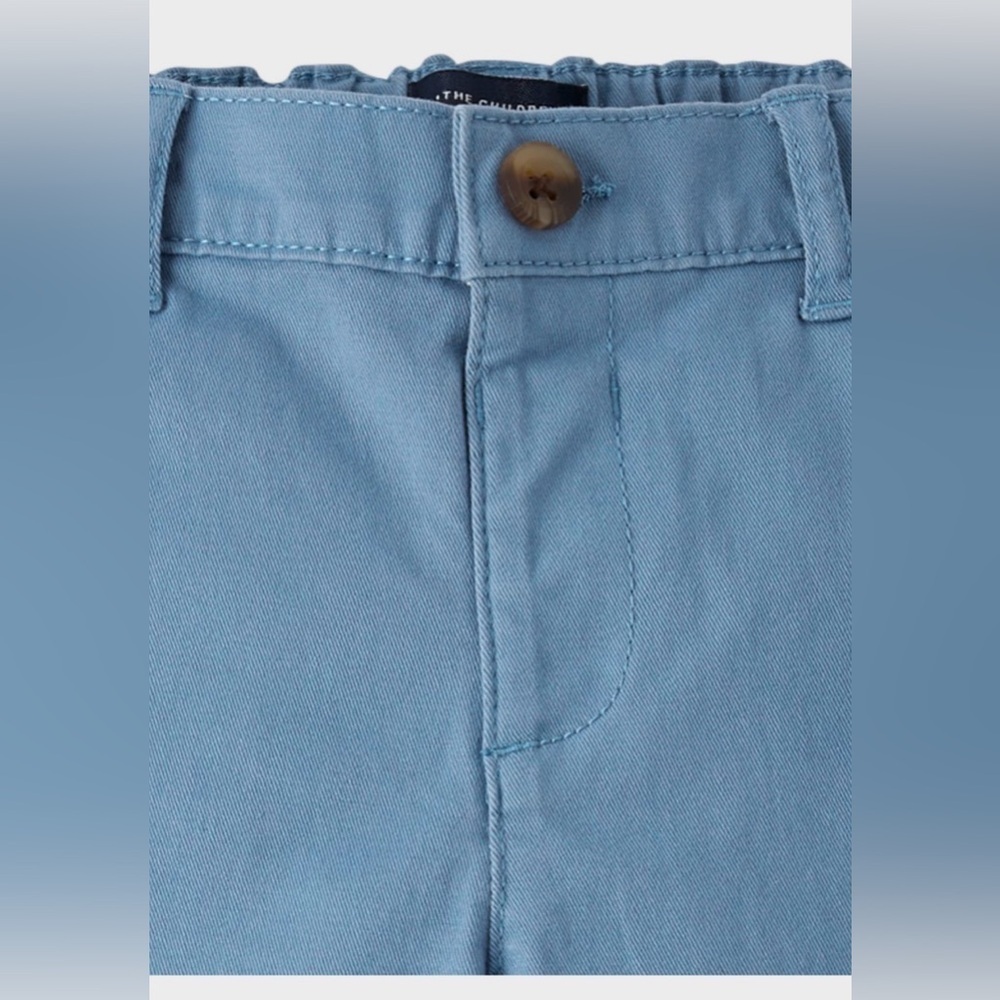 Children’s Place Boys Light Blue Pull-On Pants - Picture 5 of 7
